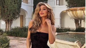 Laura Celia Valk adalah WAGs baru di kubu The Three Lions. Wanita cantik asal Belanda ini adalah kekasih dari Jude Bellingham. Foto: Dok. Instagram lauraceliav
