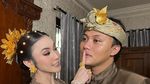 Saat Rizky Febian dan Mahalini Kenakan Pakaian Adat Bali di Prosesi Jelang Nikah