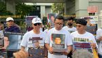 Massa Gelar Aksi Protes Sengketa Merek di MA