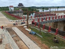 Melihat Bendungan Sepaku Semoi yang Sudah Rampung dan Tinggal Diresmikan