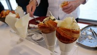 Di antara lebih dari 500 resep, 120 menu spesial harian akan ditawarkan, sepertiganya merupakan vegetarian.