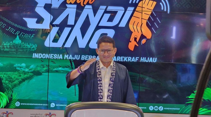 Menparekraf Sandiaga Uno