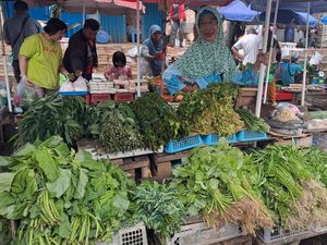 Pasokan Berkurang Faktor Cuaca, Harga Sayur Mayur di Palembang Naik