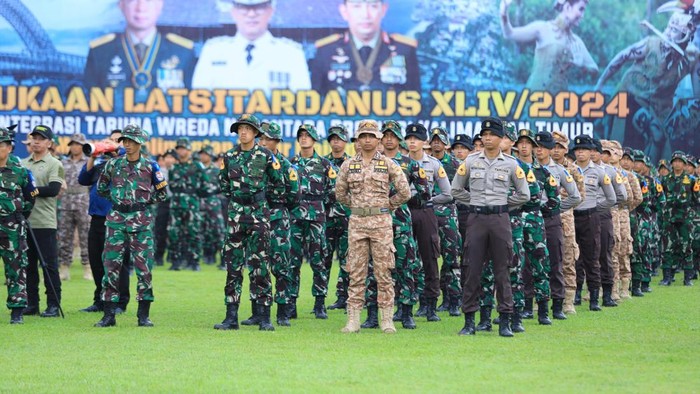 Pembukaan kegiatan Latsitarda Nusantara XLIV/2024 yang dilakukan di Kaltim.