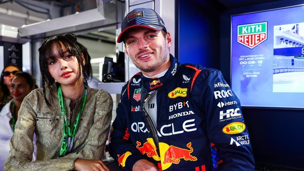 7 Gaya Lisa BLACKPINK di F1 GP Miami 2024, Temu Pebalap Max Verstappen