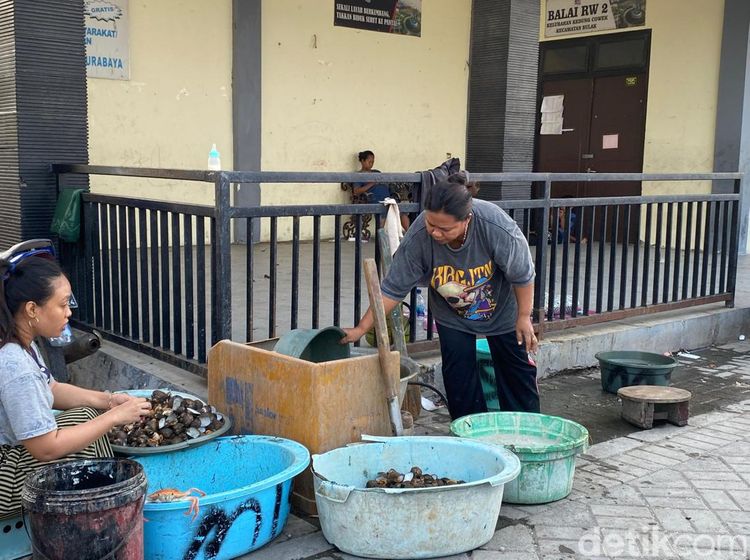 Geliat Perekonomian Warga Pesisir Surabaya