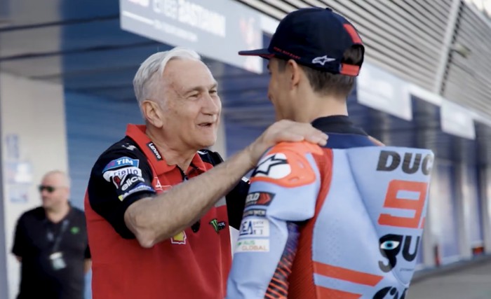 Percakapan Tardozzi dengan Marc Marquez