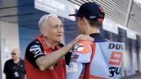 Momen Bos Ducati Terkagum-kagum Lihat Aksi Marquez saat Masih di Honda