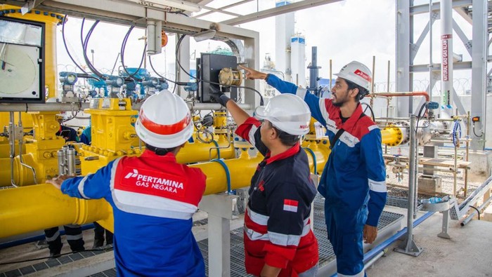 PGN pasok gas bumi ke smelter Freeport di Gresik.