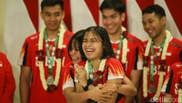 Suasana hangat dan akrab terasa dari para tim Thomas dan Uber Indonesia.