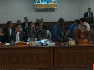 Hakim MK Tegur Bawaslu Papua Karena datang Terlambat di Sidang Sengketa Pileg