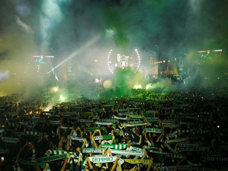 Sporting Juara Liga Portugal, Pesta Meriah Digelar di Lisbon