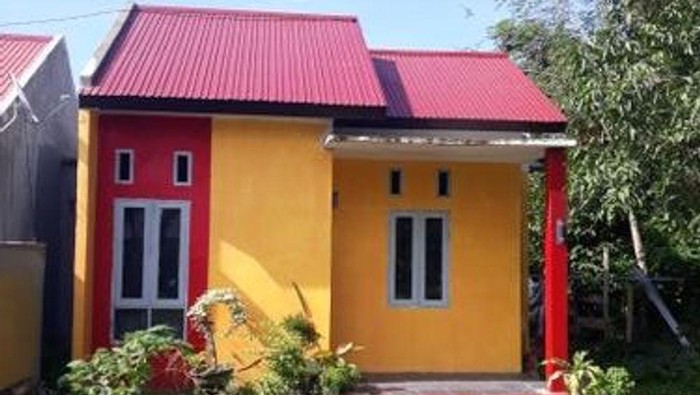 Tampilan di depan rumah Green Tuoy