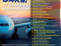 17 Bandara Internasional di RI