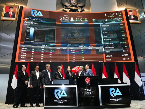 DATA Resmi Melantai di Bursa