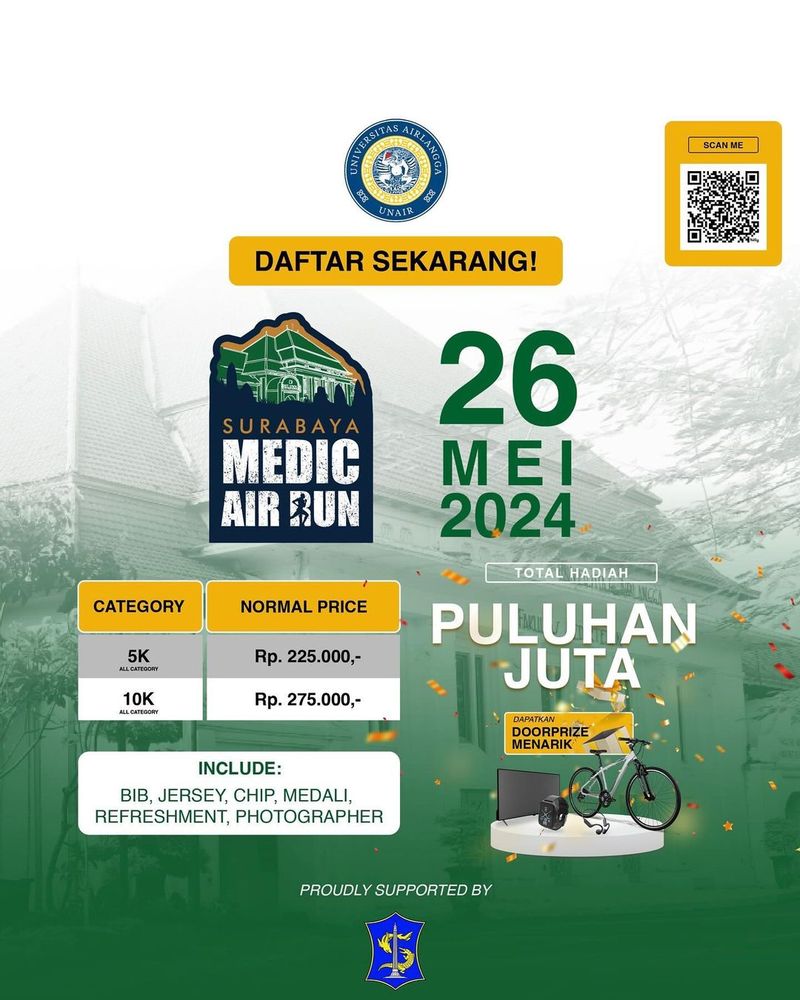 Event Olahraga di Surabaya: MedicAir Run.