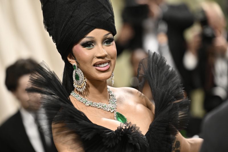 Cardi B attends The Metropolitan Museum of Art's Costume Institute benefit gala celebrating the opening of the 