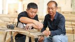 Intip Pembuatan Perahu Naga di Shangrao China