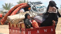 Rafah saat ini dihuni 1,4 juta pengungsi Palestina yang mengungsi dari perang.