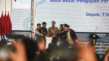 Proses peresmian BBPPT yang juga punya nama Indonesia Digital Test House (IDTH). Foto: Dok. Kominfo