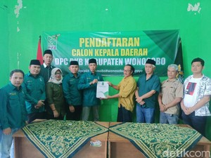 Ketua Bolone Mase Wonosobo Daftar Bakal Cabup di PKB