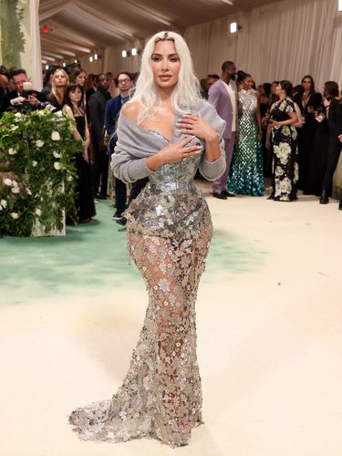 NEW YORK, NEW YORK - MAY 06: Kim Kardashian attends The 2024 Met Gala Celebrating 