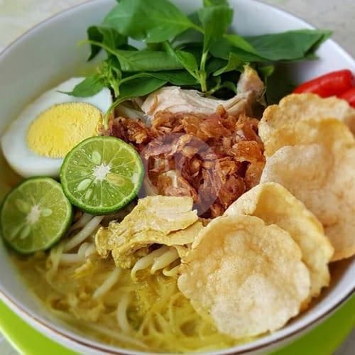 Yu Ngopie juga menawarkan hidangan laksa betawi yang tidak kalah enak seperti ini.