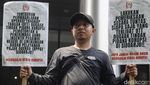 Massa Demo KPK, Desak Bupati Sidoarjo Ditahan