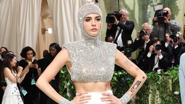 Cara Delevingne attends The 2024 Met Gala Celebrating 