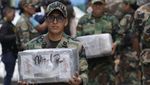 Penampakan Satu Ton Kokain Hasil Operasi Polisi Peru