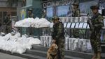 Penampakan Satu Ton Kokain Hasil Operasi Polisi Peru