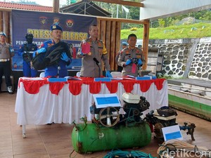 Nelayan di Mamuju Tengah Pakai Bom Ikan Saat Melaut Ditangkap