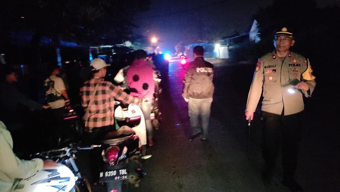 Polres Mojokerto Gerebek Arena Balap Liar