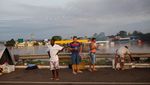 Potret Warga Terdampak Banjir Brasil Mengungsi di Jalanan