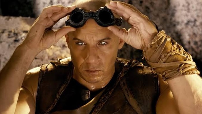 Riddick Penampilan Vin Diesel sebagai Riddick.