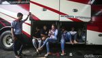 Pesona Sopir Bus Wanita Liena Ozora