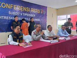 Polisi Buru Pelaku Lain Usai Tangkap 3 Promotor Judi Online di Palembang