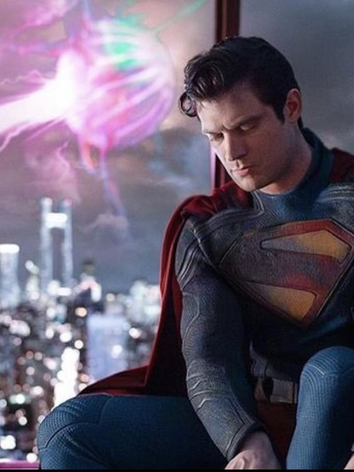 Superman Penampilan perdana David Corenswet di Superman.