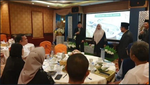 Dania Sanad, muthowif yang akan khusus mendampingi para jemaah haji perempuan di lokasi dan momen tertentu