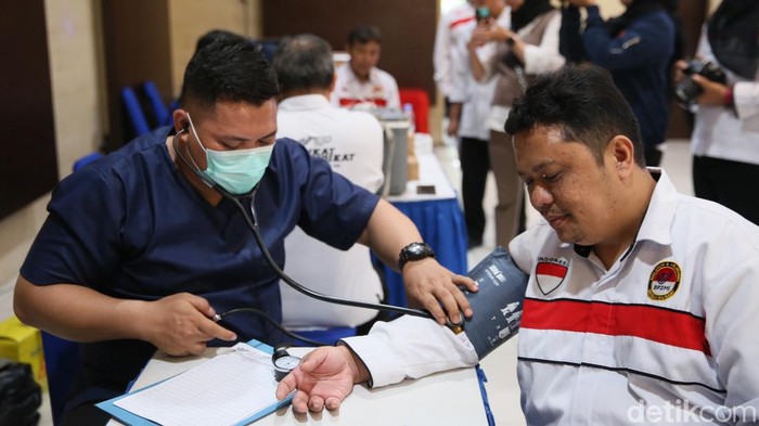 BP2MI melakukan vaksinasi influenza dan pemeriksa pap smear. Acara ini diikuti oleh ratusan pegawainya.