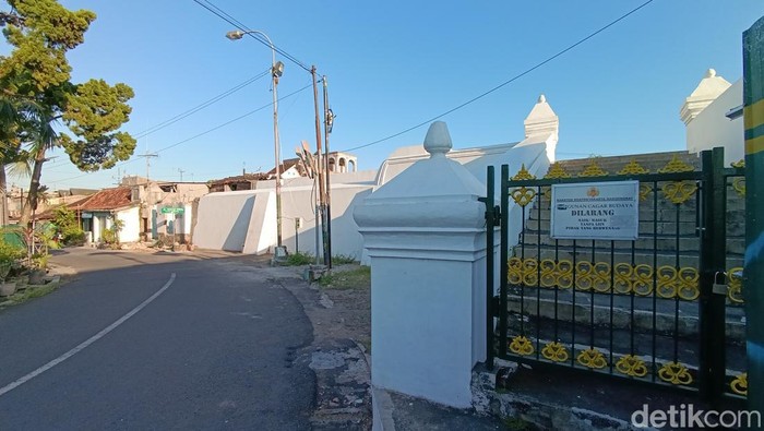 Area revitalisasi Beteng Keraton Jogja, Rabu (8/5/2024).