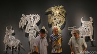 Ganjar berkeliling pameran sekitar 30 menit.