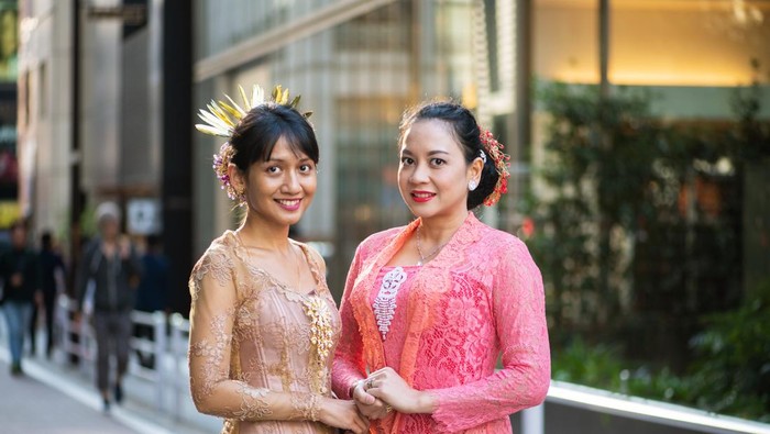 Ilustrasi wanita Indonesia