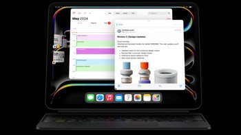 M4 turut dilengkapi dengan Neural Engine diklaim paling canggih dari Apple, mampu melakukan 38 triliun operasi per detik. Ini 60x lebih cepat dibandingkan Neural Engine pertama Apple dalam chip A11 Bionic. menjadikan iPad Pro 2024 sebagai perangkat AI yang mumpuni. Pengguna bakal dapat melakukan tugas yang didukung AI dengan lebih cepat. Misalnya, mudah mengisolasi subjek dari latar belakangnya dalam video 4K hanya dengan satu ketukan menggunakan Scene Removal Mask di Final Cut Pro. Foto: Apple