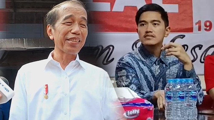 Jokowi dan Kaesang.