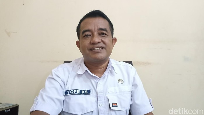 Kabid Penempatan dan Perluasan Kesempatan Kerja Disnaker Kabupaten Blitar, Yopie Kharisma Sanusi.