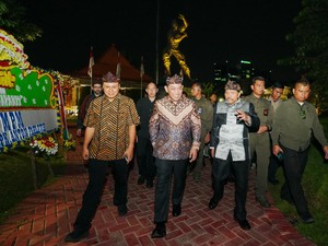Kapolri Kagum dengan Kraton Majapahit Jakarta yang Digagas Hendropriyono