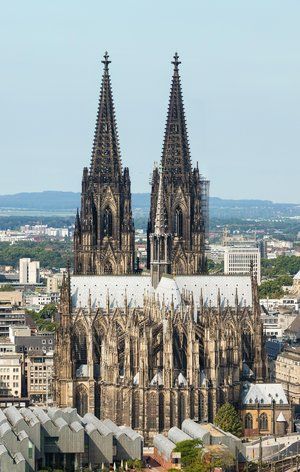 Katedral Cologne (Koln), Jerman.