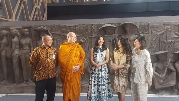 Konpers Perayaan Waisak di Candi Borobudur