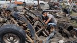 Kreatif! Pria Ini Bikin Mobil dari Barang Bekas untuk Antar Makanan